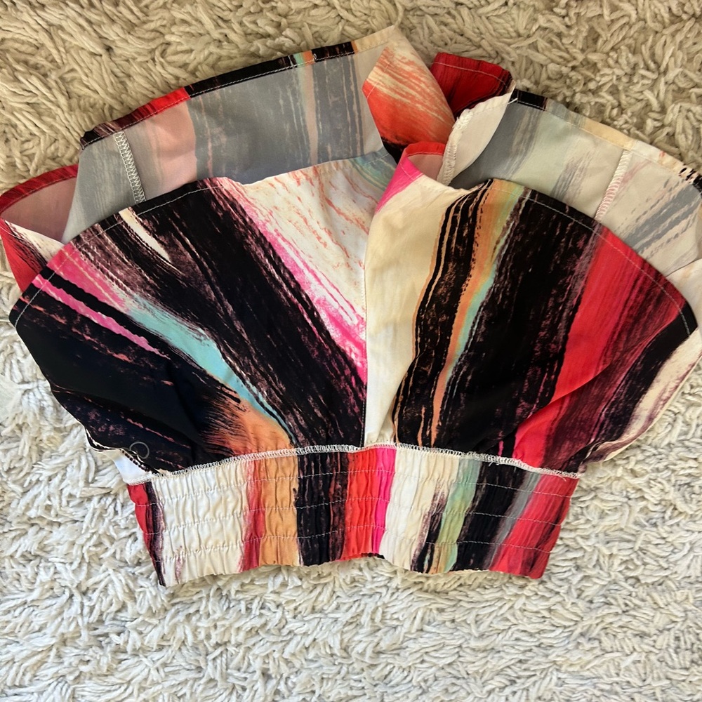 Colorful Striped Women's shorts